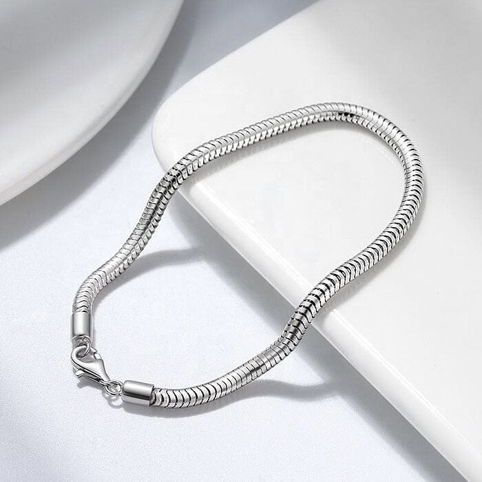 Schlange Armband 925 Sterling Silber – Bild 5