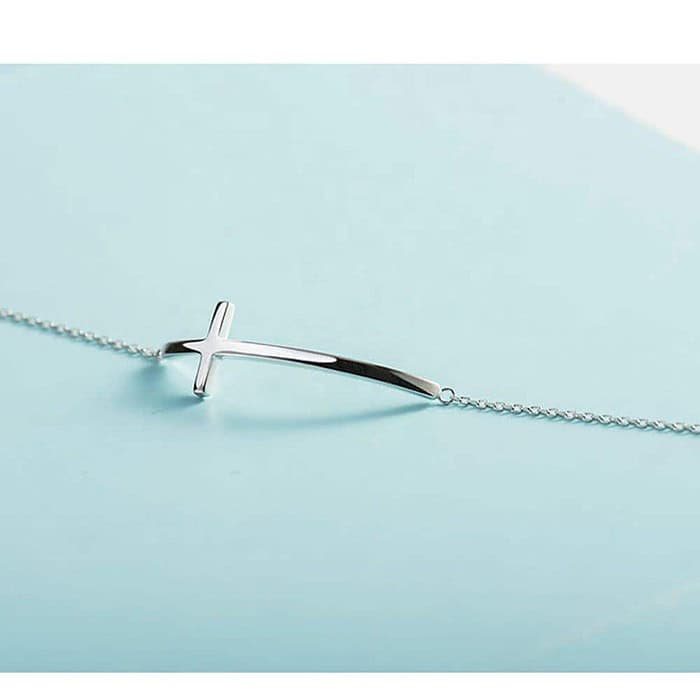 Armband Kreuz 925 Silber – Bild 4