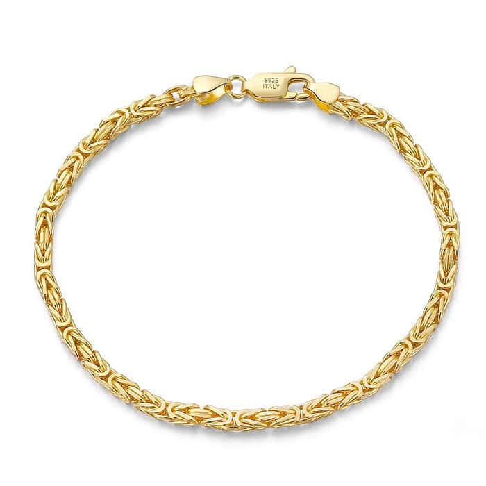 Königskette Armband Silber Damen – Bild 4