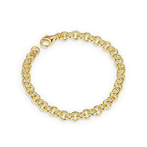 Gliederarmband Silber