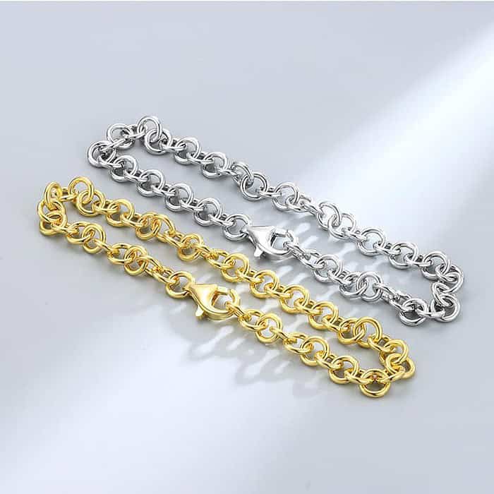925 Sterling Silber Armband – Bild 5