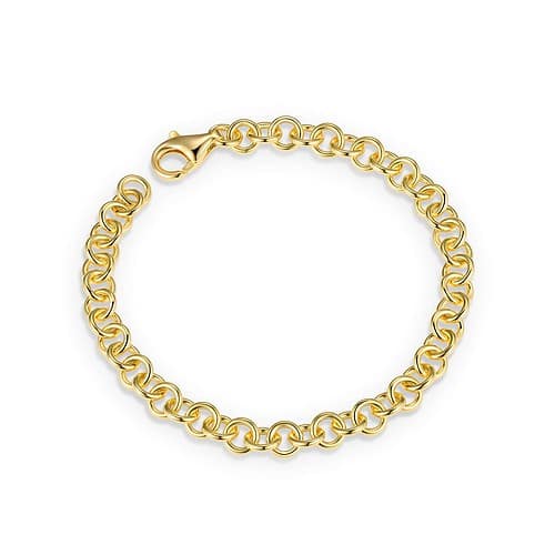 Gliederarmband Silber