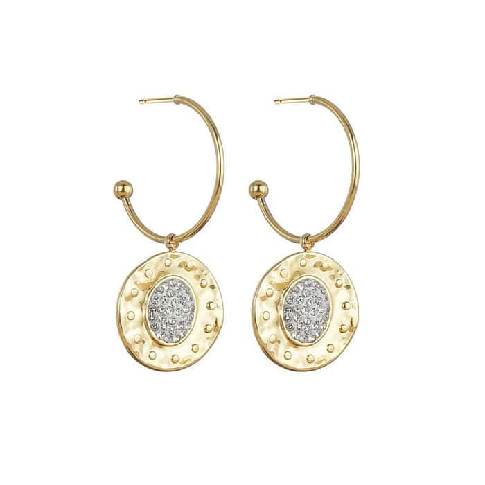 Türkische Ohrringe Hängend Gold Boho Damen
