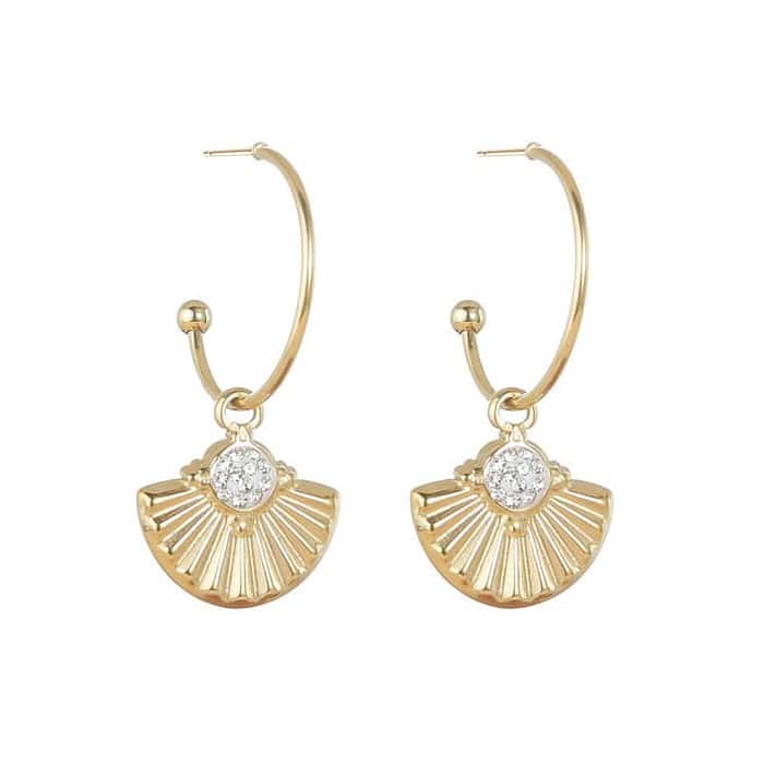 Boho Ohrringe Hängend Goldene