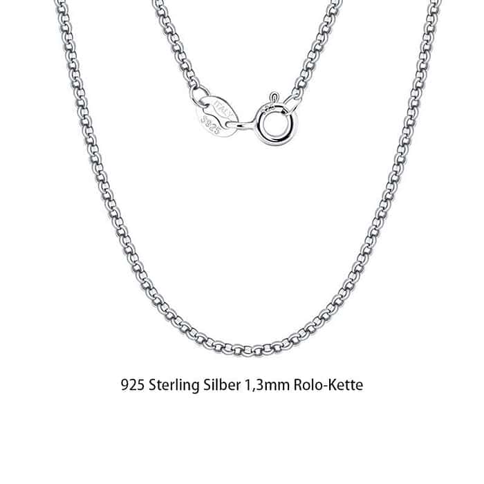 Ketten Damen Trend Silber 18K Vergoldet – Bild 2