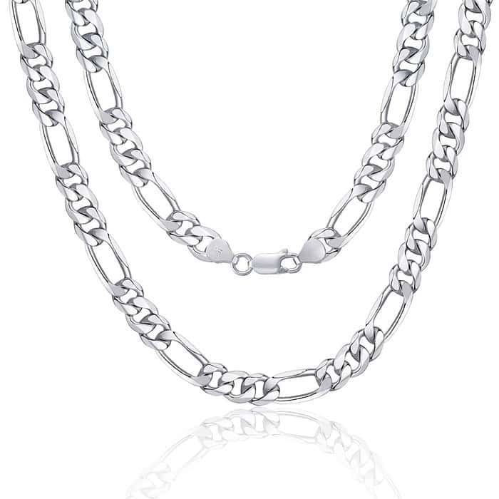 Silber Figaro Ketten Herren