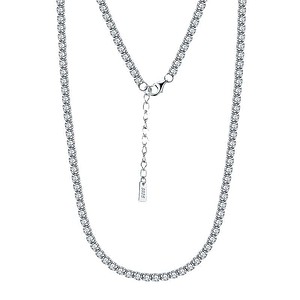 Tennis Kette Silber Tennis Kette Silber