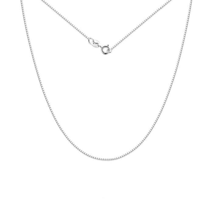Kette Silber Damen Box Kette