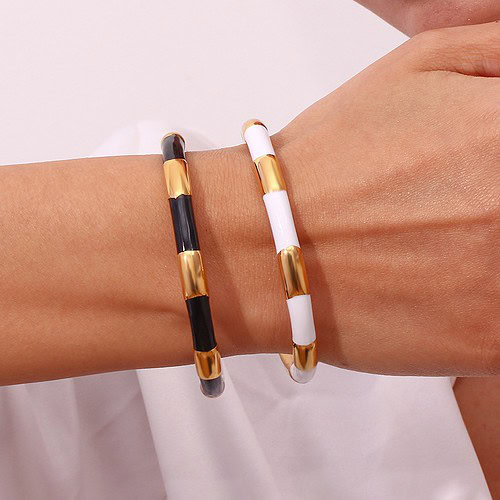 Armreif Gold Damen 18K vergoldet