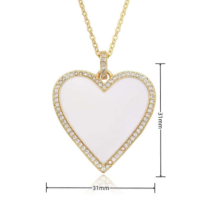 Herz Edelstahl Damen Kette