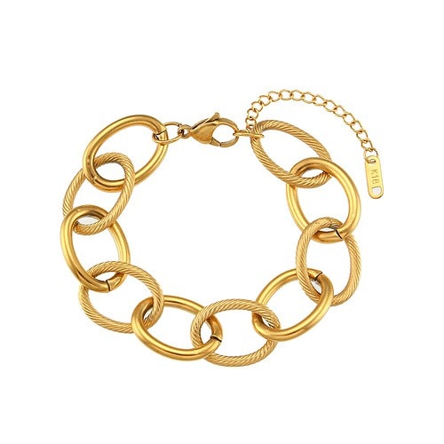 Damen Gliederarmband Gold