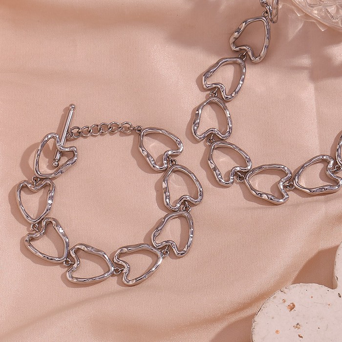 Damen Statement Armband Große Herz