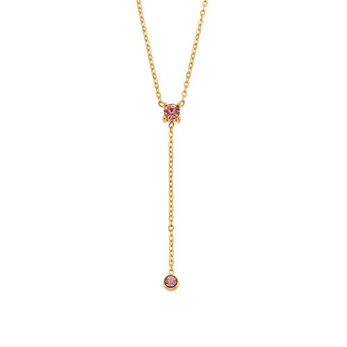 Y Kette18K Vergoldet Zirkonia