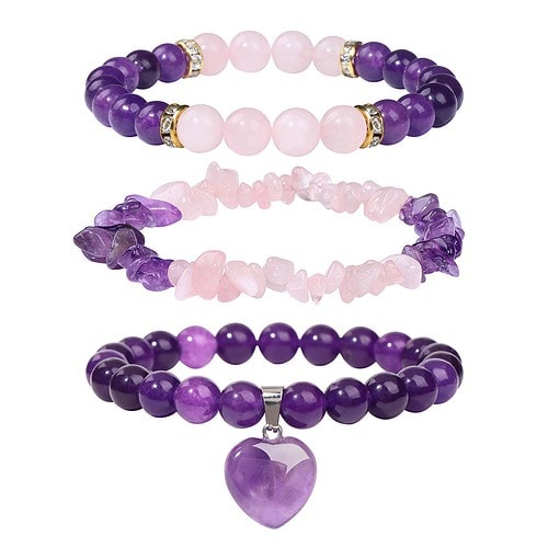 AmethystArmband Set