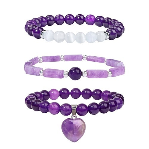 AmethystArmband Set
