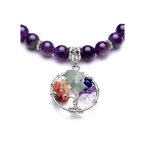 AmethystArmband Lebensbaum