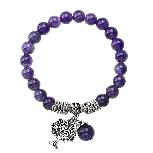 Amethyst Armband Lebensbaum