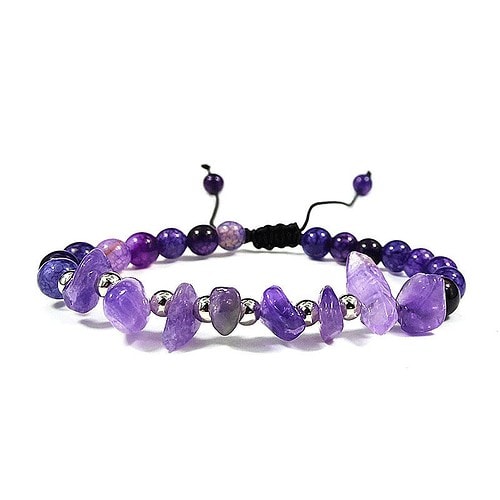Amethyst Armband 6mm Damen