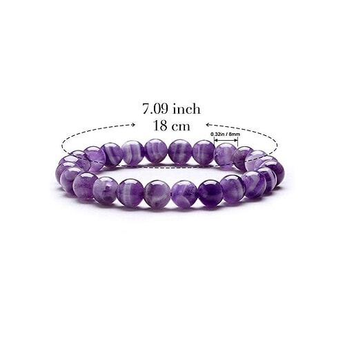 Amethyst Armband 8mm