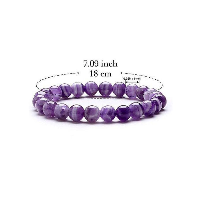 Amethyst Armband 8mm