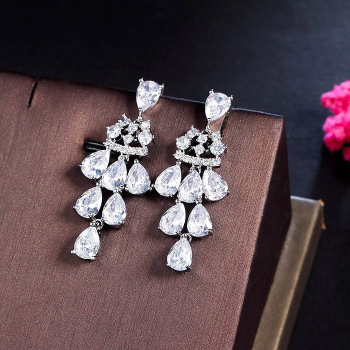 Brautschmuck Ohrringe – Bild 5