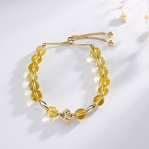 Citrin Armbänder Natürlicher Edelstein