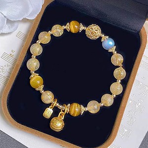 Citrin Armbänder Natürlicher Edelstein