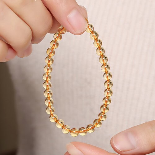 Citrin Armband