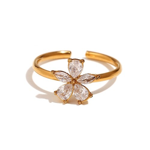 Ring Gold Damen Breite