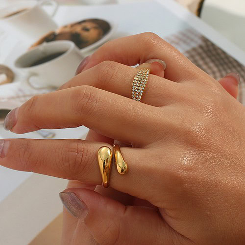 Ring Gold Damen Snake