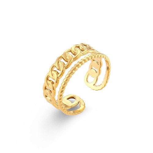 Statement Ring Damen Gold