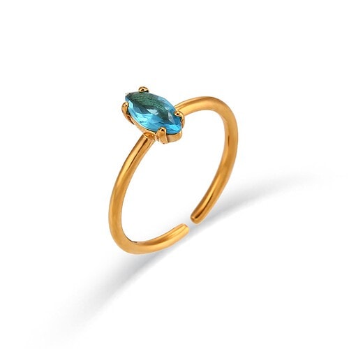 Verlobungs Ring Zirkonia