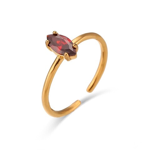 Verlobungs Ring Zirkonia