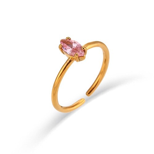 Verlobungs Ring Zirkonia
