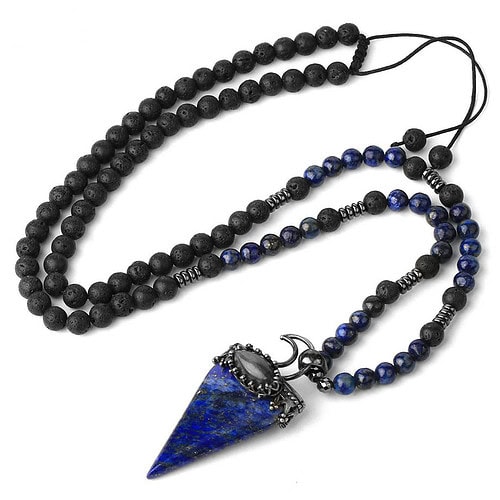 Kette Natürlicher Edelstein Lapislazuli