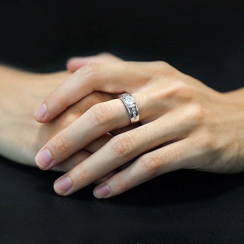 Herren Ring Silber