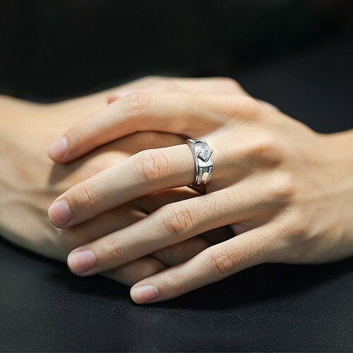 Ring Herren Silber