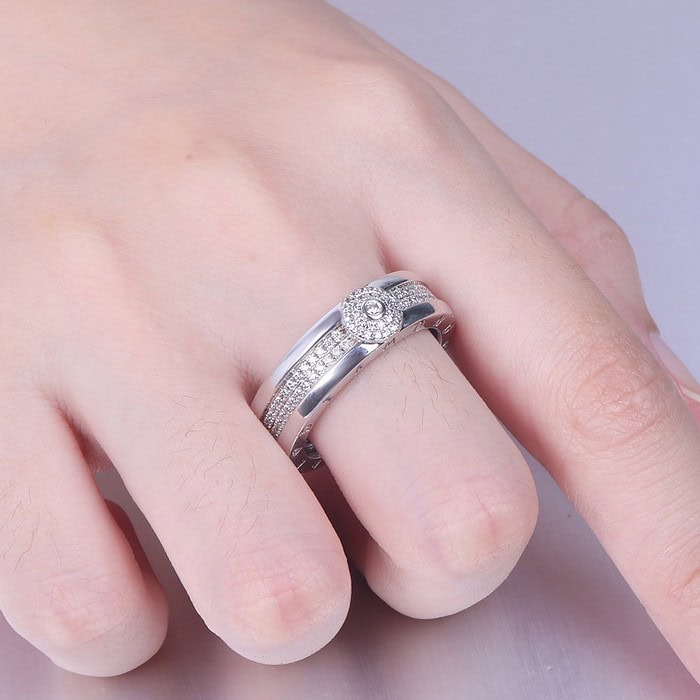 Silber Ring Herren