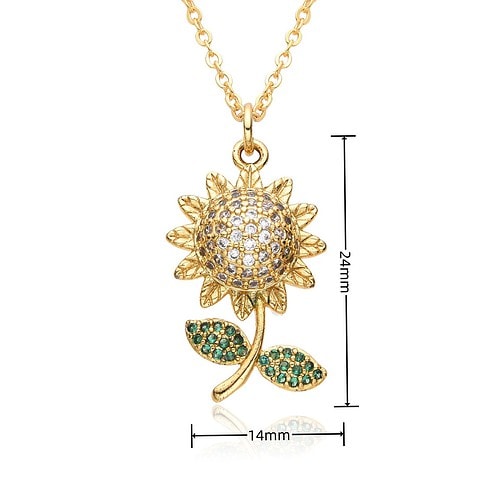 Sonnenblume Kette
