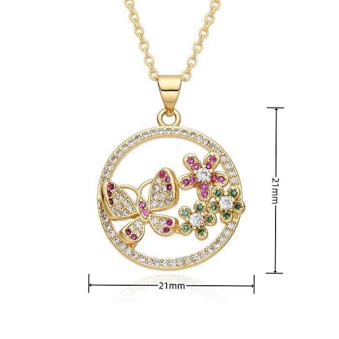 Schmetterling Kette Runde – Bild 2