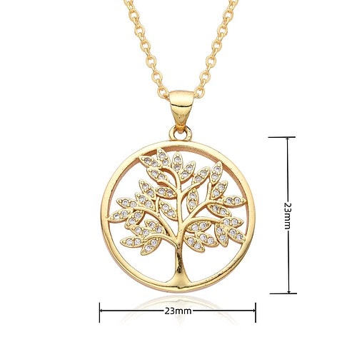 Damen Kette Gold