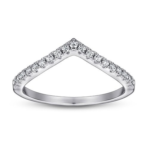 Promise Ring Rosegold Schlicht
