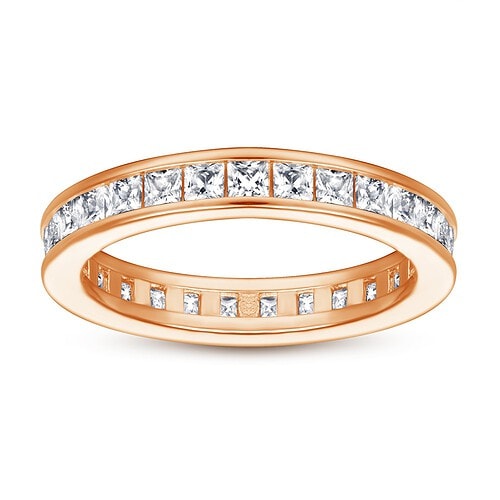 Promise Ring Zirkonia Rosegold