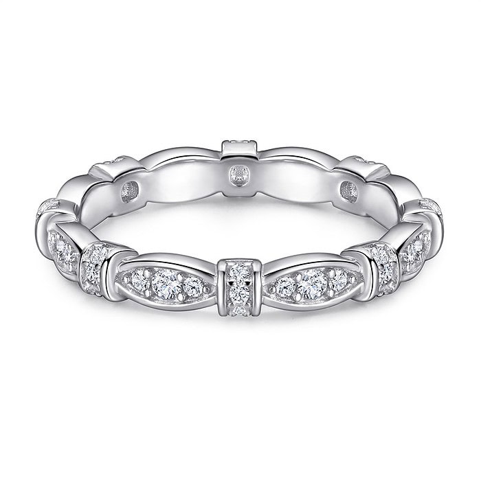 Promise Ring mit Zirkonia – Bild 5