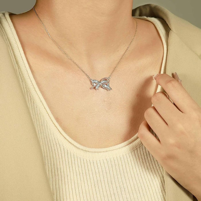 kette mit schleifenanhänger