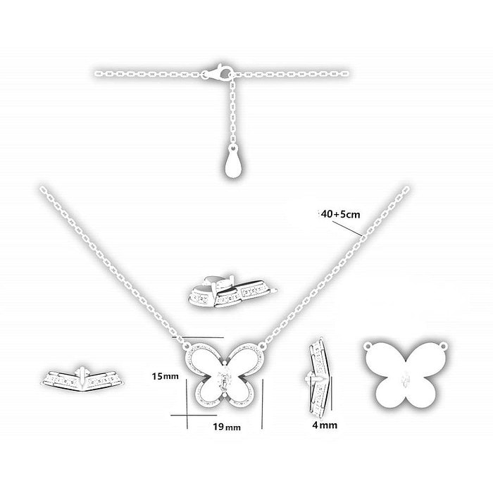 Damen Kette 18K Vergoldet