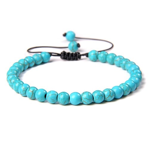 Armband türkis 6mm