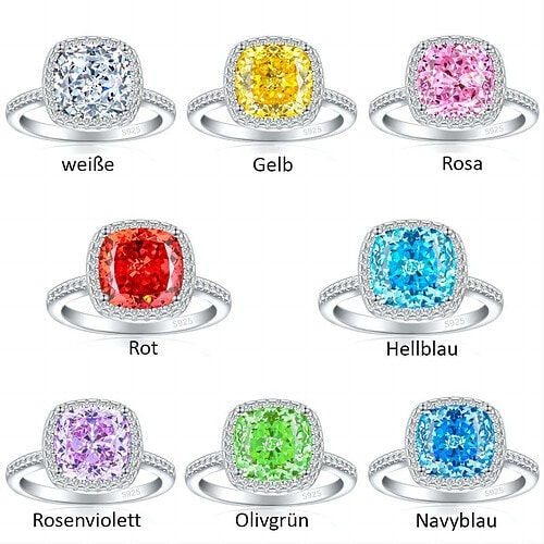 Verlobungsring mit Zirkonia