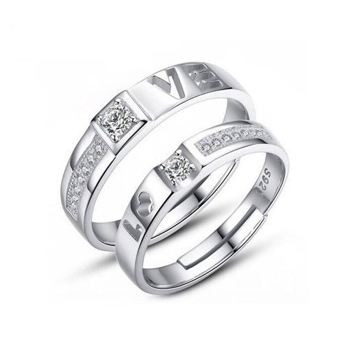 Ausgefallen Partnerring