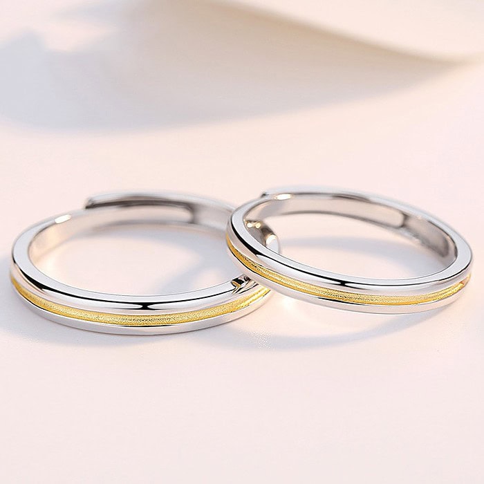 Partnerring aus Silber